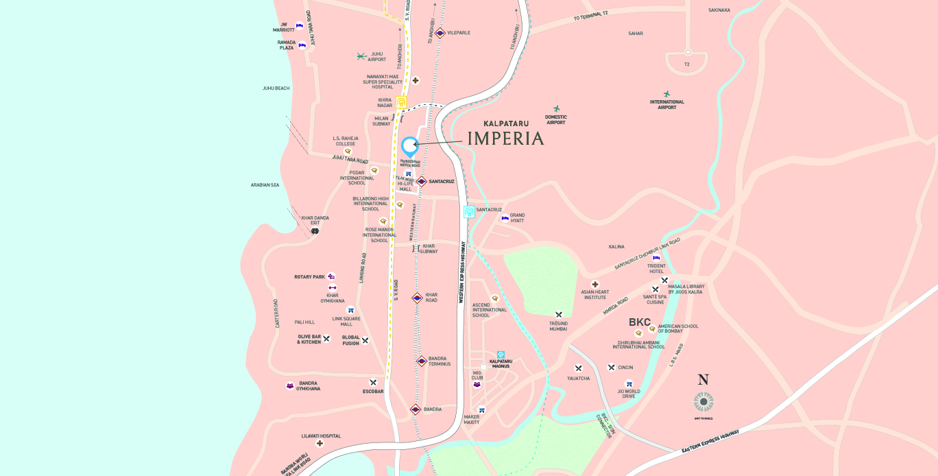Kalpataru Imperia Location