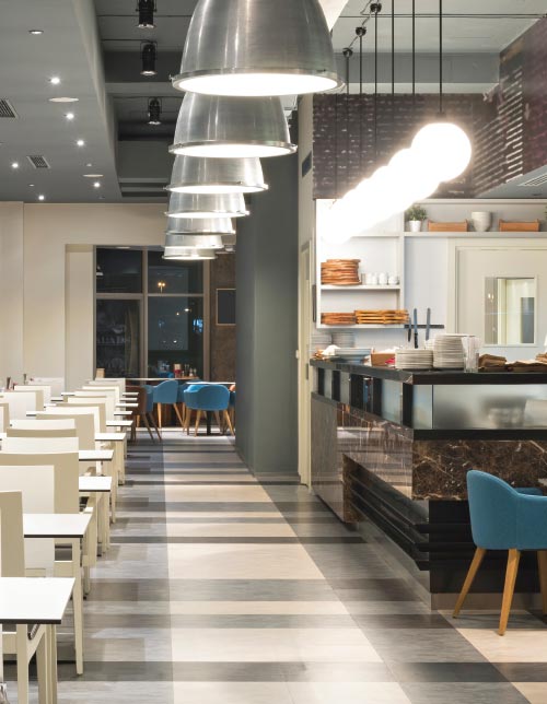 Air – Conditioned Multi-cuisine Cafeteria