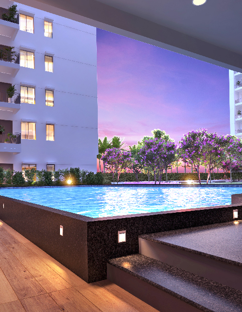 Amenities At Three Different Levels