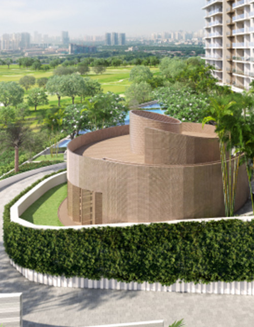 Landscaped Open Spaces With Ample Recreational Facilities